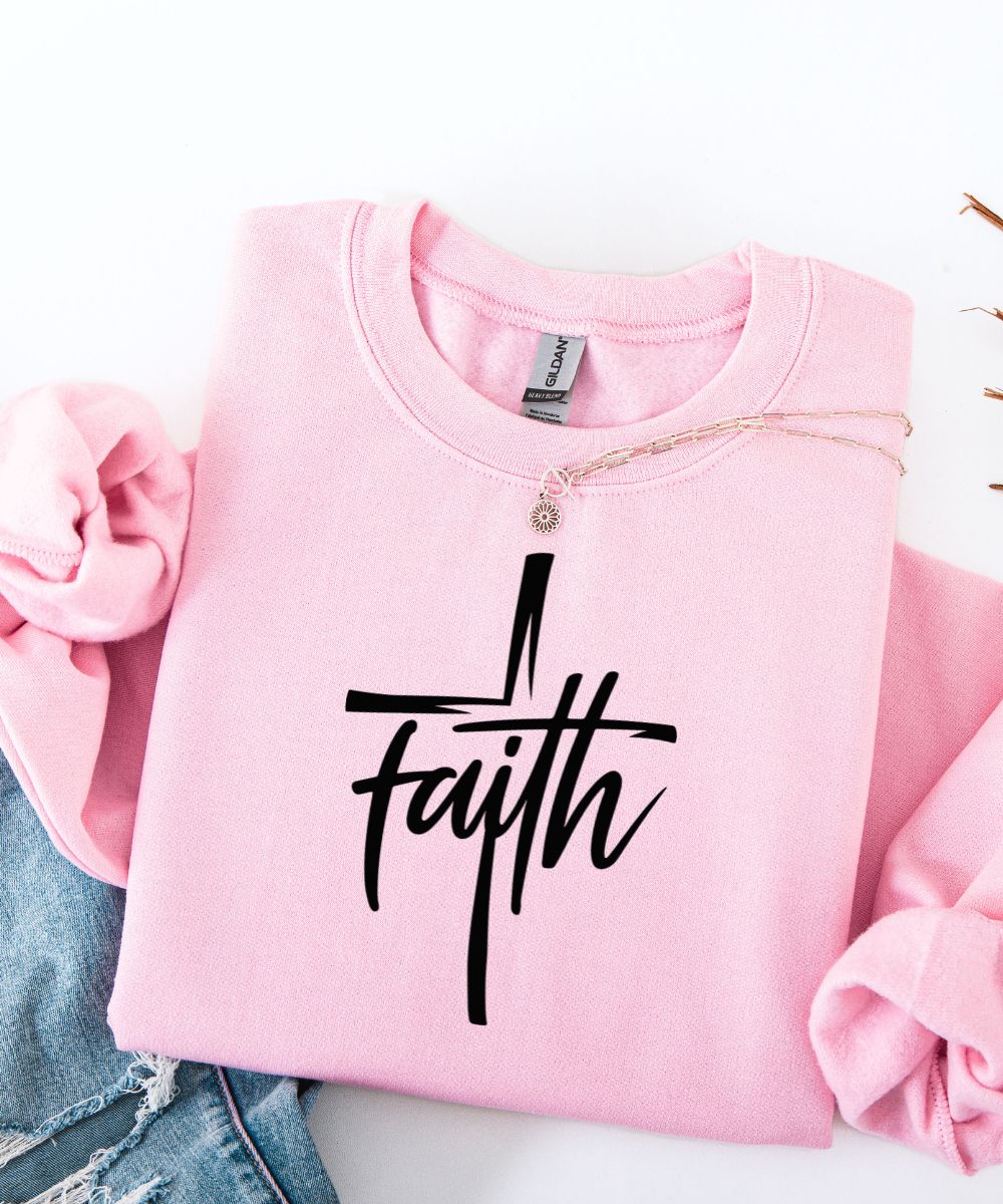Faith Cross Sweatshirt